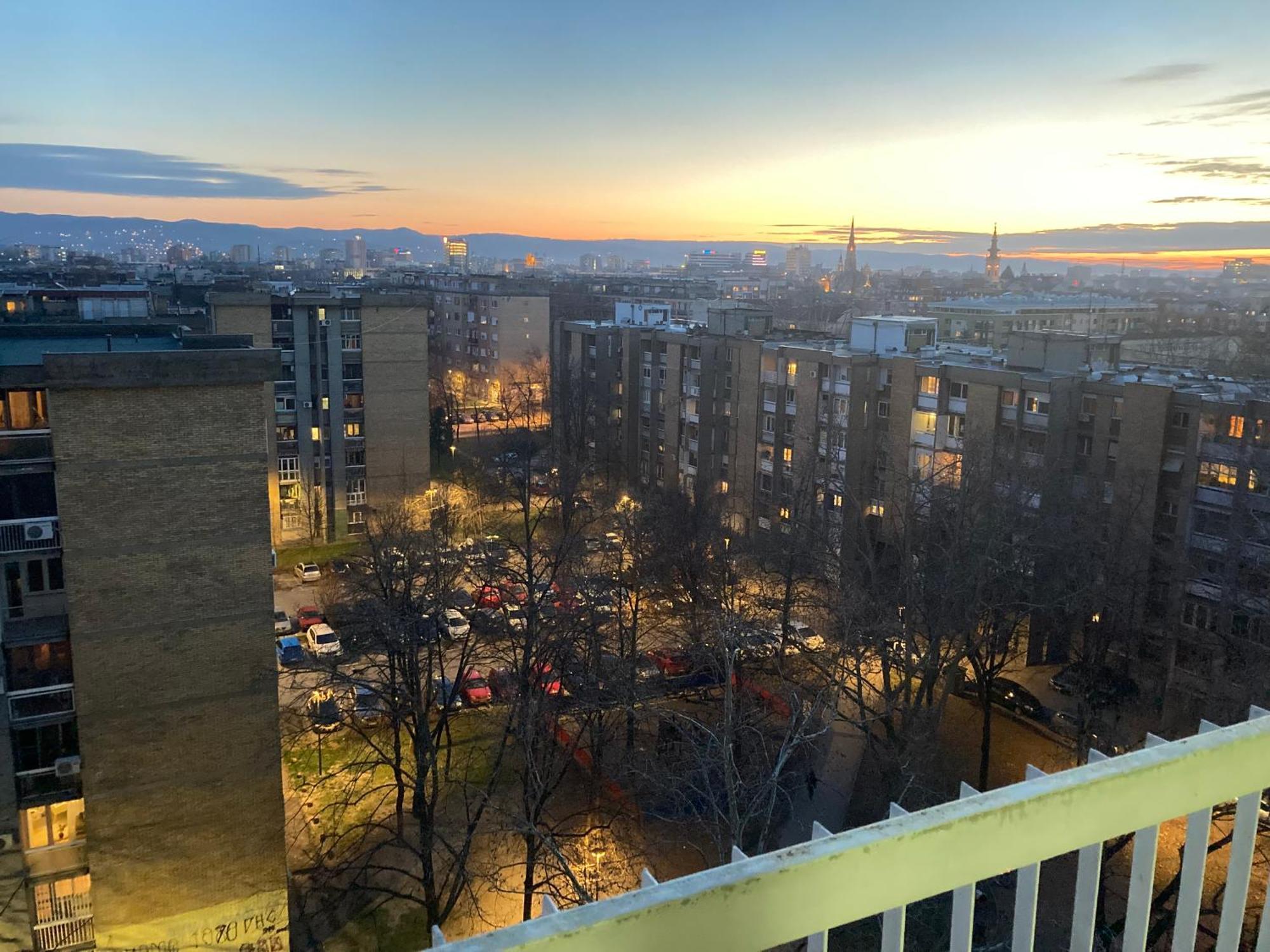 Apartman Bane 021 With A View Novi Sad Dış mekan fotoğraf